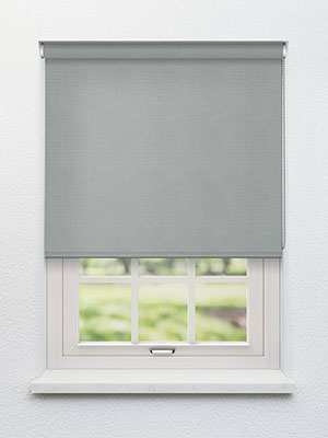 Fabric blind custom made Puerto Rico Mist BO